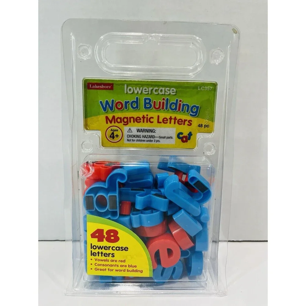 Lakeshore Learning Set Of Lowercase Magnetic Letters 48 Pack